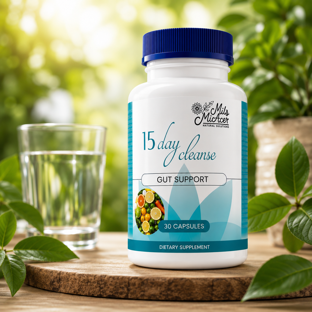 15 Day Gut Cleanse & Detox Capsules | Natural Digestive Support, Bloating Relief & Colon Cleanse