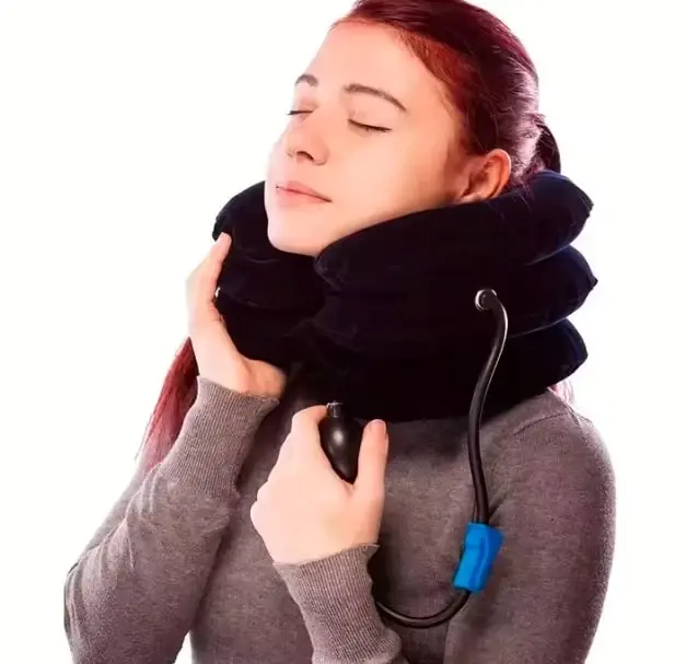 NeckEase Pro Adjustable Inflatable Cervical Neck Support Main Image